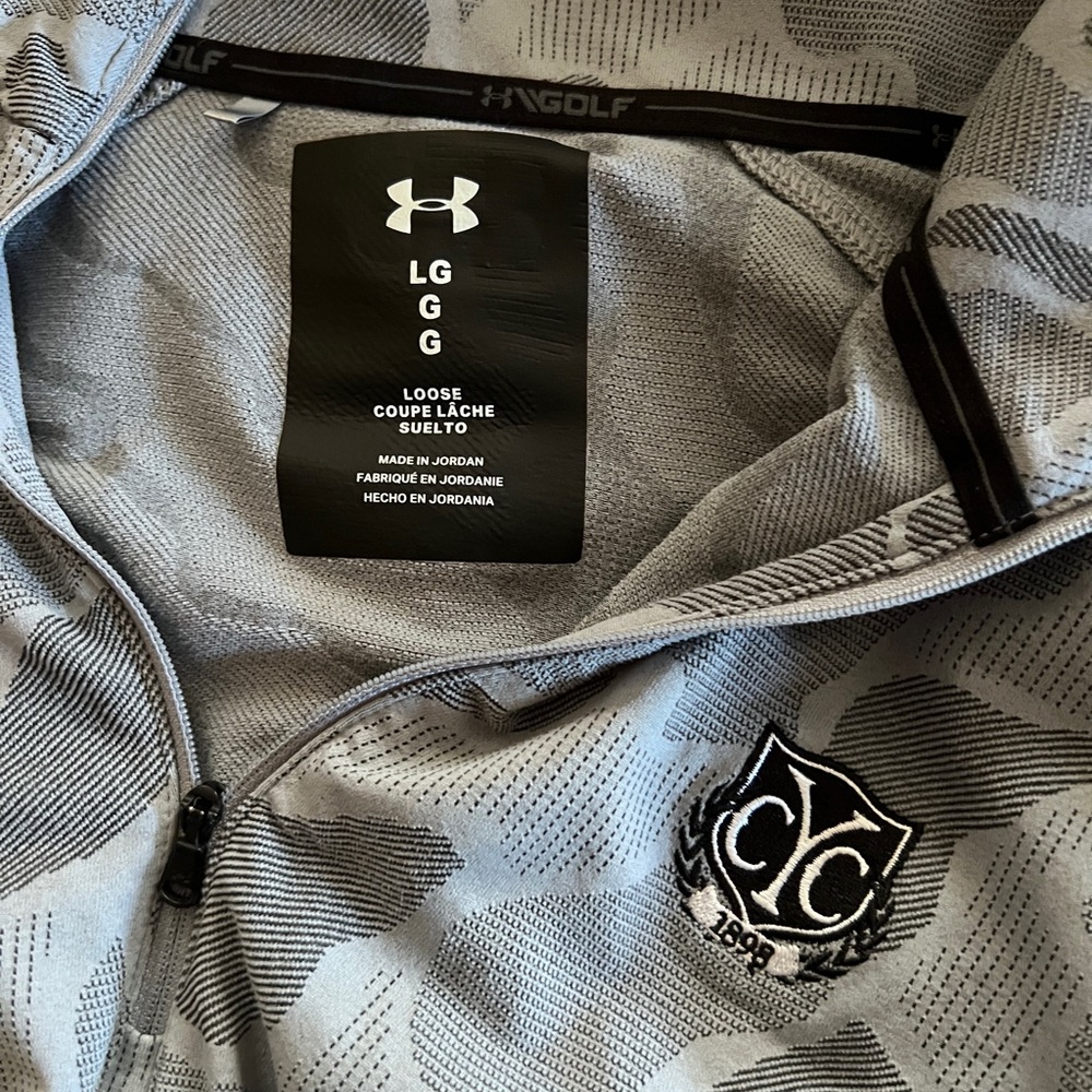 Under Armour Black and Gray Camo Pullover - Picture 4 of 4